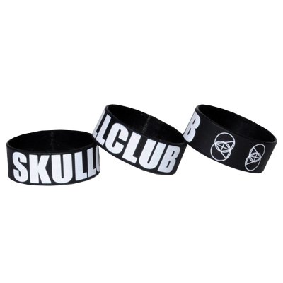 The Glitch Mob - Skull Club | Black Wristband