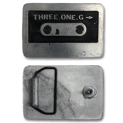 Three One G - Cassette | Belt Buckle