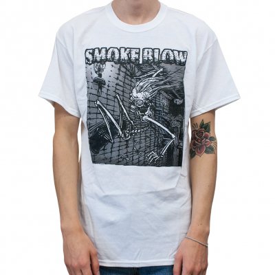 Smoke Blow - Skate Skull White | T-Shirt