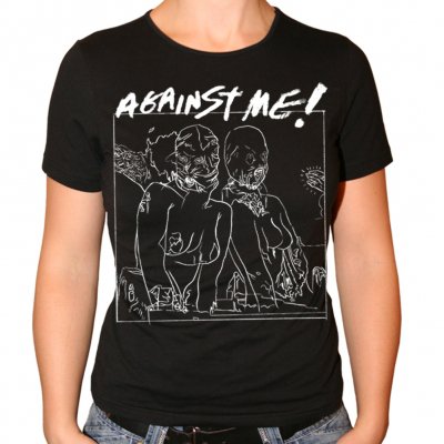 Against Me! - Europe Tour | Girl Fitted T-Shirt