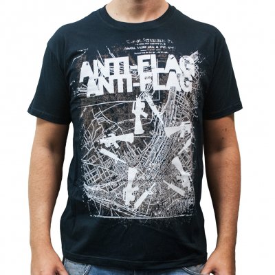 anti-flag - Gun Star Map | T-Shirt