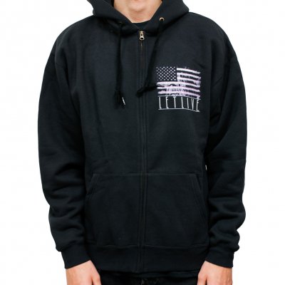 Letlive - American Flag | Zip-Hood