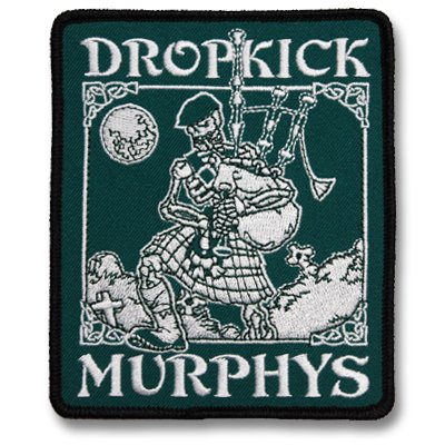 Dropkick Murphys - Skeleton Piper | Patch