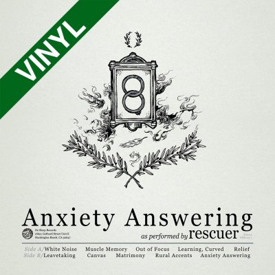 IMAGE | Anxiety Answering | Olive/Cream Haze Vinyl