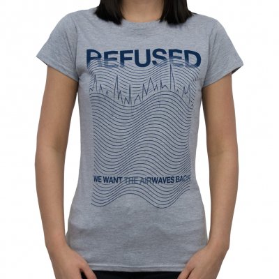 Refused - Airwaves | Girl Fitted T-Shirt
