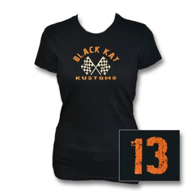 Distressed 13 | Girl Fitted T-Shirt