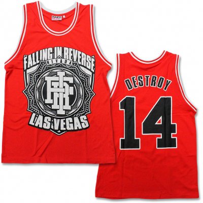 Falling In Reverse - Destroy '14 | Basketball Jersey