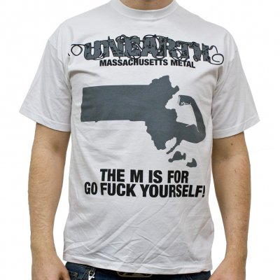 Unearth - The M Is For... | White T-shirt