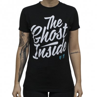 The Ghost Inside - Cursive | Fitted Girl T-Shirt