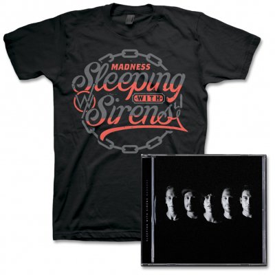 sleeping-with-sirens - Madness/Chain Logo | CD+T-Shirt