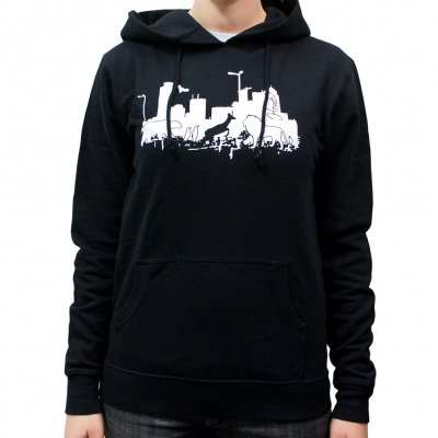 Veglay - Home Black | Girls Hoodie