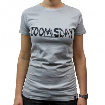 Veglay - Doomsday Gray | Girls Fitted T-Shirt