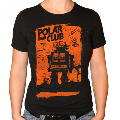 Polar Bear Club - Robot | Fitted Girl T-Shirt