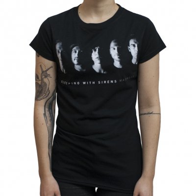 sleeping-with-sirens - Madness Album | Fitted Girl T-Shirt