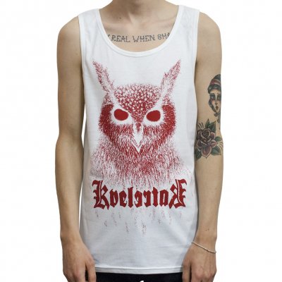 kvelertak - Barlett Owl White| Tank Top