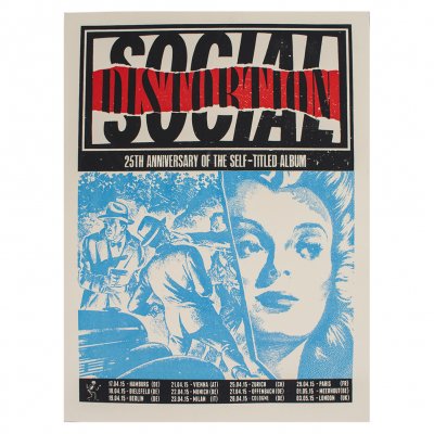 Social Distortion - 25th Anniversary | Poster