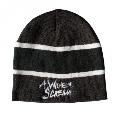 A Wilhelm Scream - Logo | Black/Gray/White Beanie
