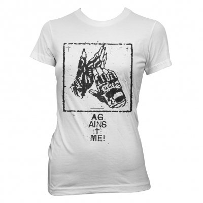 Against Me! - Gloves Cult | Fitted Girl T-Shirt