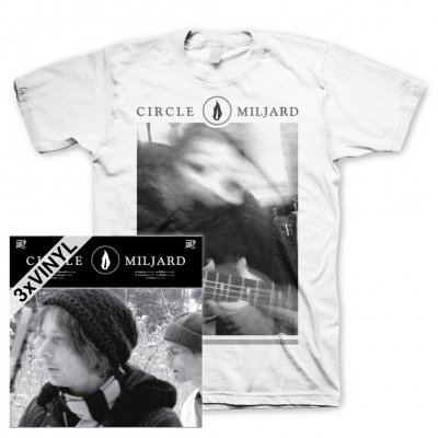 Circle - Miljard | 3xClear Vinyl+T-Shirt Bundle