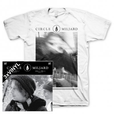 Circle - Miljard | 3xBlack Vinyl+T-Shirt Bundle