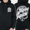 IMAGE | Have Faith | Zip-Hood - detail 1