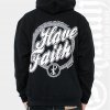 IMAGE | Have Faith | Zip-Hood - detail 3