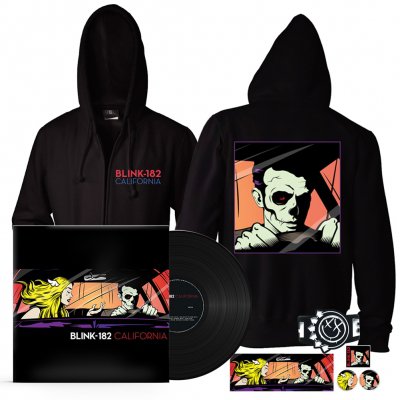 blink-182 - California Black Vinyl + Zip-Hood Bundle