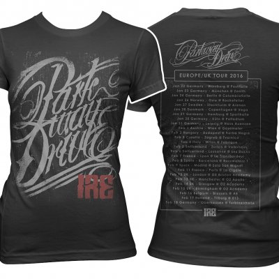 parkway-drive - Ire Tour 2016 | Fitted Girl T-Shirt