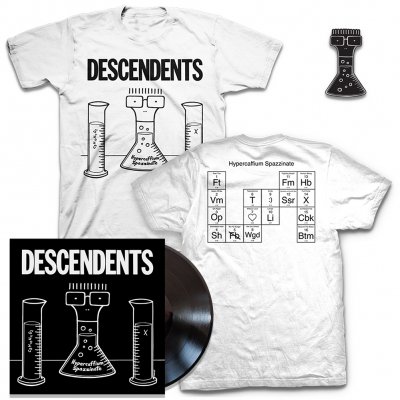 shop - Hypercaffium Spazzinate Black LP + Hypercaffium T-Shirt + Enamel Pin Bundle