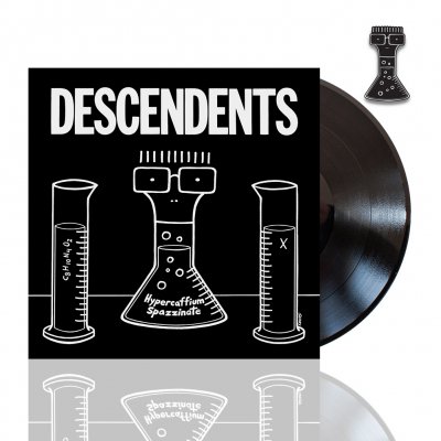 shop - Hypercaffium Spazzinate Black LP + Enamel Pin Bundle
