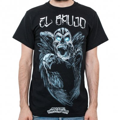 the-rock-n-roll-wrestling-bash - Brujo Crow | T-Shirt