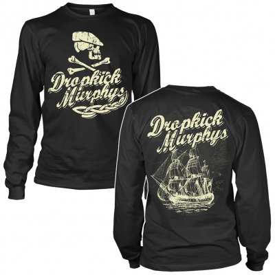 dropkick-murphys - Scally Skull Ship| Longsleeve