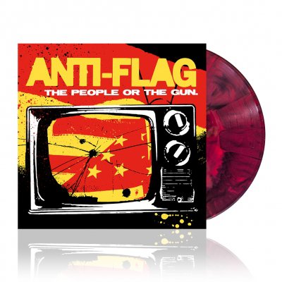 Anti-Flag - The People Or The Gun | Black w/Red Vinyl