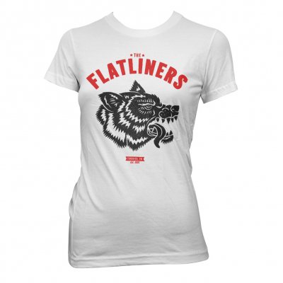 The Flatliners - Wolfhead | Girl Fitted T-Shirt