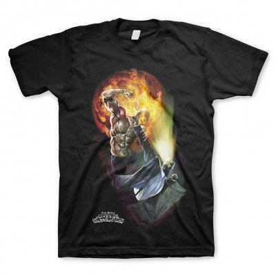 the-rock-n-roll-wrestling-bash - Fireball | T-Shirt