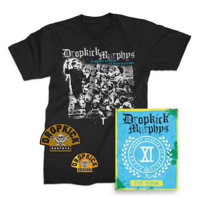 dropkick-murphys - 11 Short Stories Of Pain And Glory/Blk Shirt | Deluxe CD Bundle