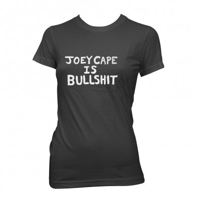 Joey Cape - Bullshit | Fitted Girl T-Shirt