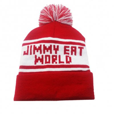 Jimmy Eat World - Logo | Vintage Knit Pom Beanie