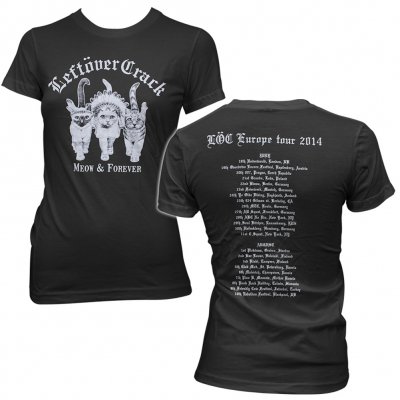 leftover-crack - Meow&Forever | Fitted Girl T-Shirt