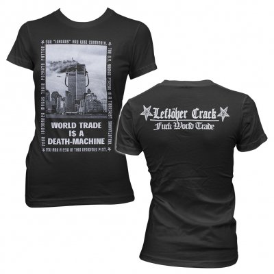 leftover-crack - World Trade... | Fitted Girl T-Shirt