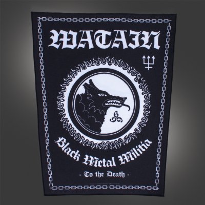 watain - Black Metal Militia | Back Patch