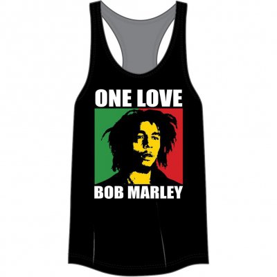 Bob Marley - One Love | Racerback Girl Tank