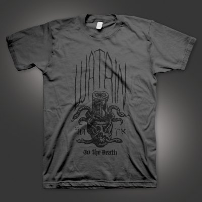 watain - Ad Mortem Charcoal | T-Shirt