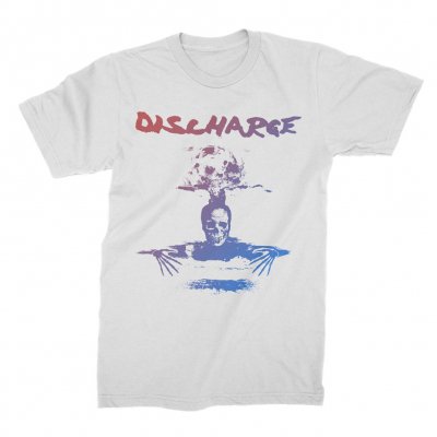 discharge - Death Cloud White | T-Shirt