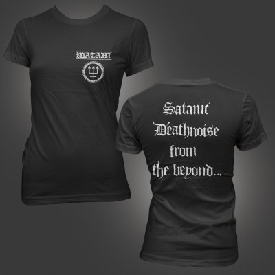 watain - Logo Trident | Fitted Girl T-Shirt