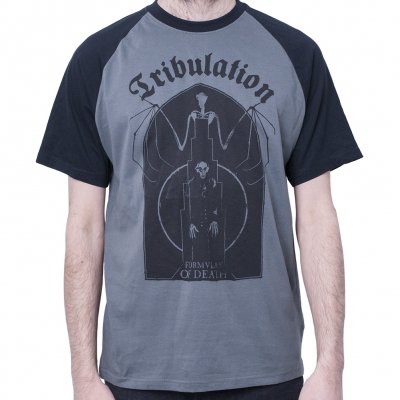 tribulation - Bat Grey | Baseball T-Shirt