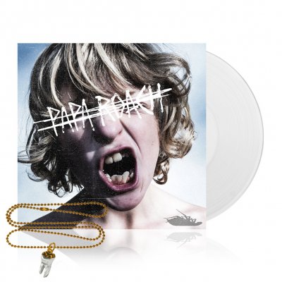 shop - Crooked Teeth | White Vinyl+Necklace Bundle