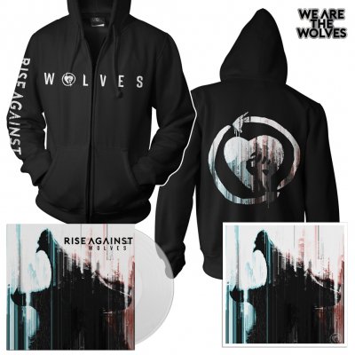 Rise Against - Wolves | Clear LP+Zip-Hood+Pin