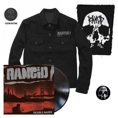 rancid - Trouble Maker | Black Vinyl+Pin+Jacket