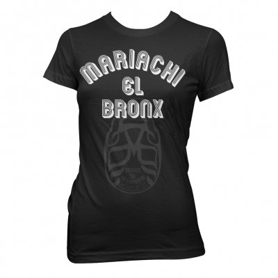 Mariachi El Bronx - Luchador Flip Up | Fitted Girl T-Shirt